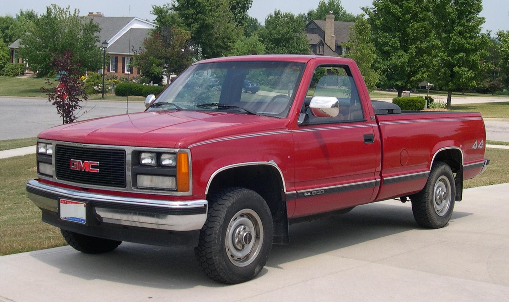 1989 m. GMC K1500 4×4 regular-cab pikapas
