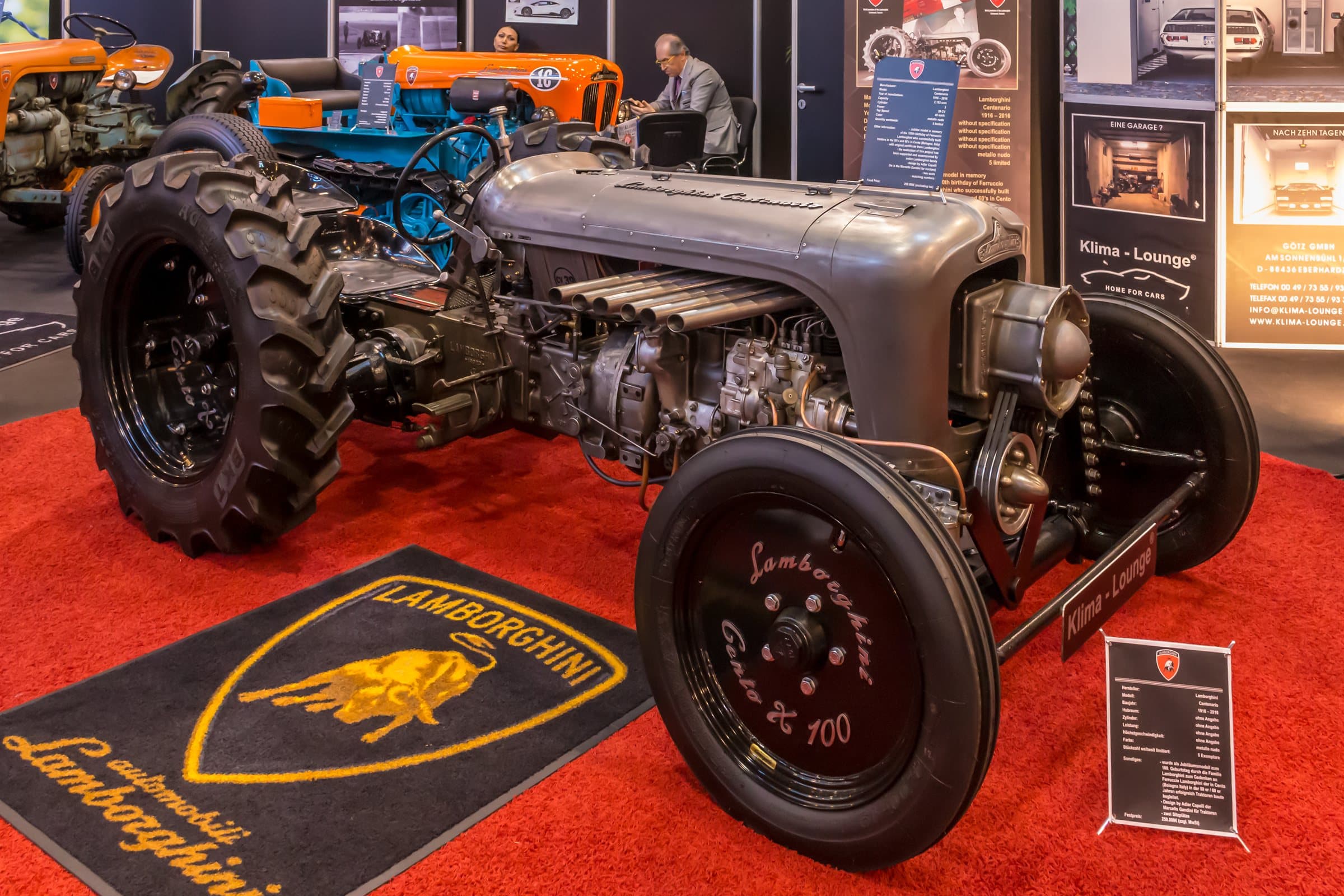 Istorinis Lamborghini traktorius – Techno-Classica 2018, Essen