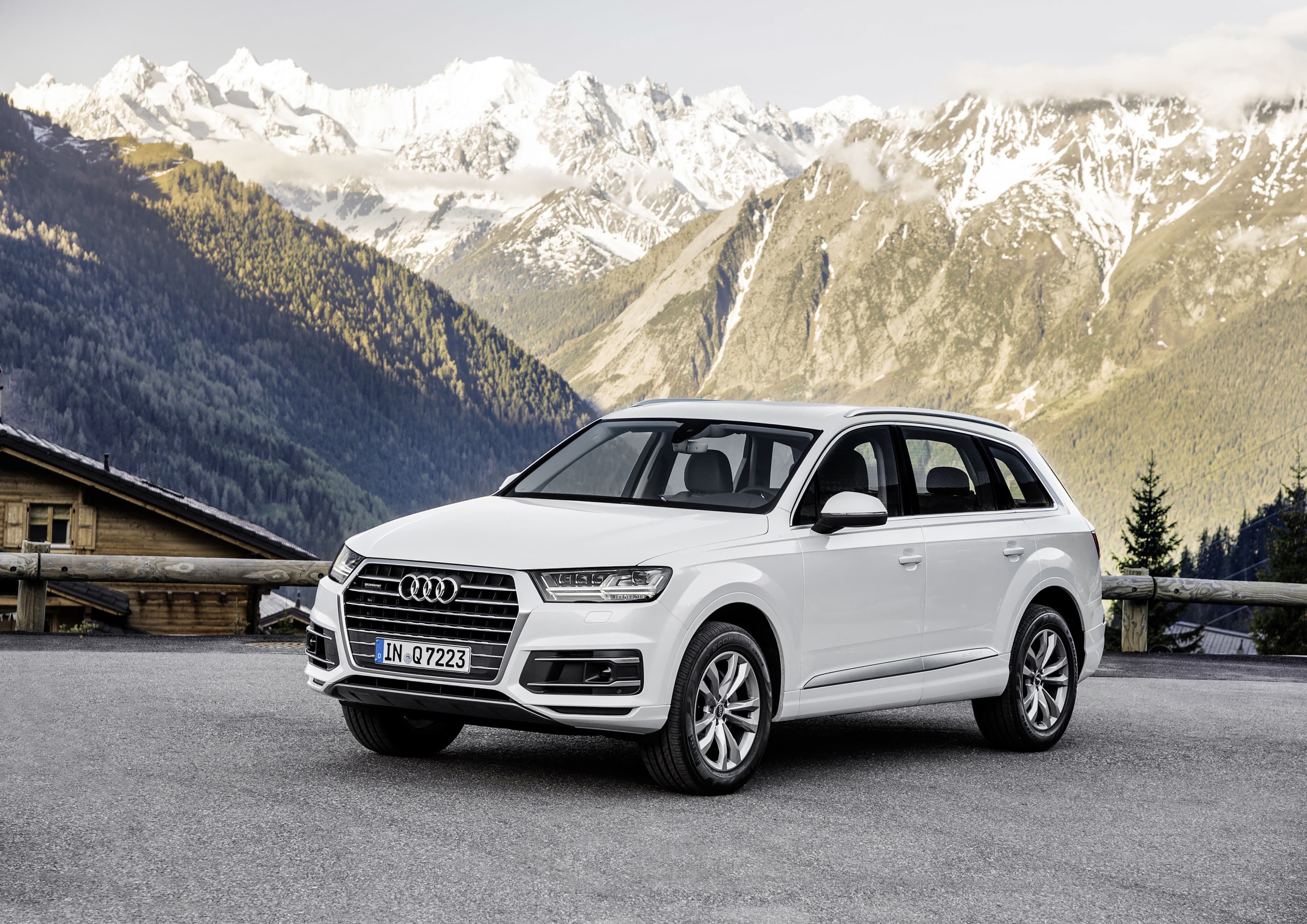 Audi Q7 4M, priekinis trijų ketvirčių vaizdas